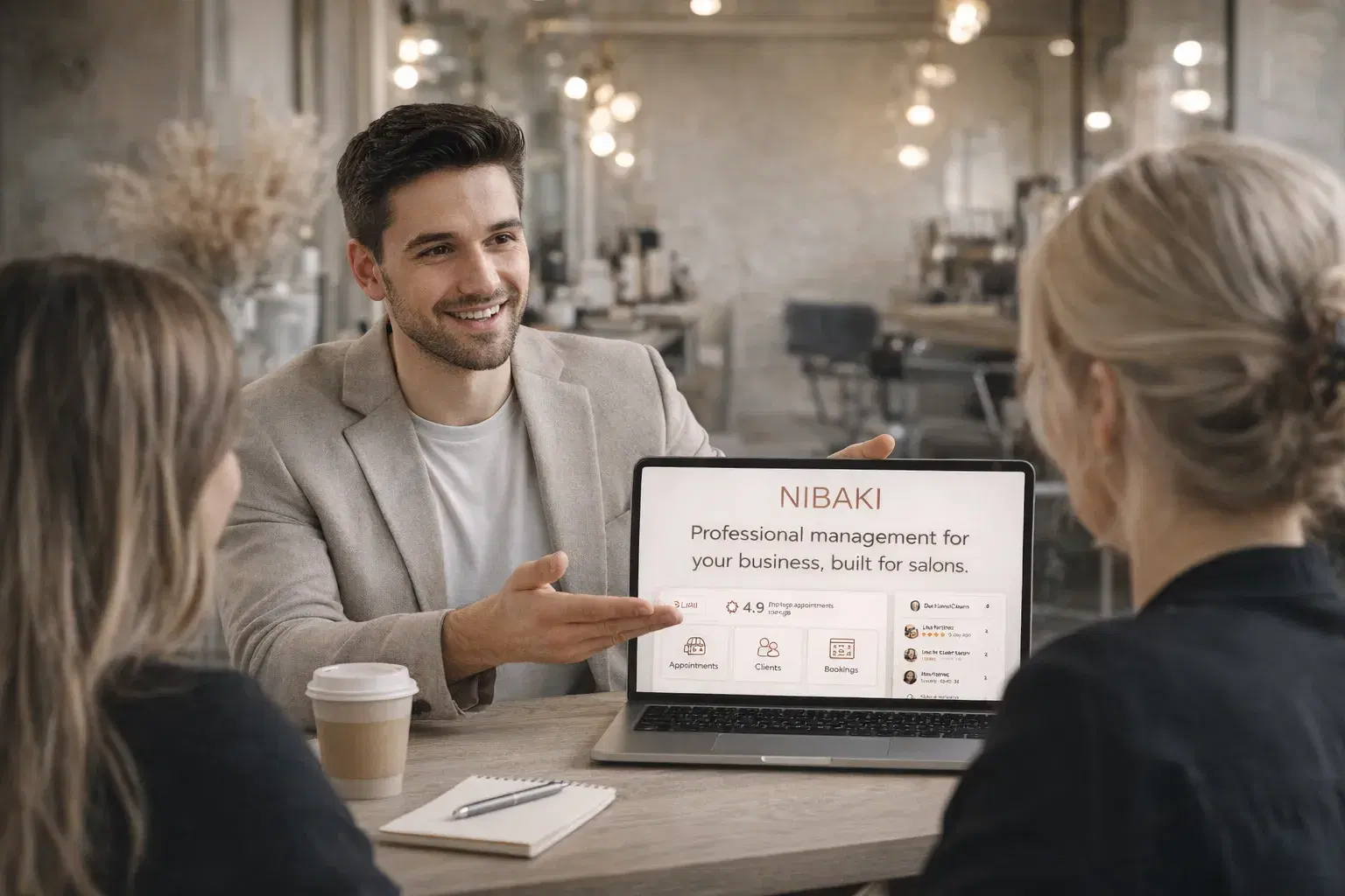 Introduce salons to Nibaki